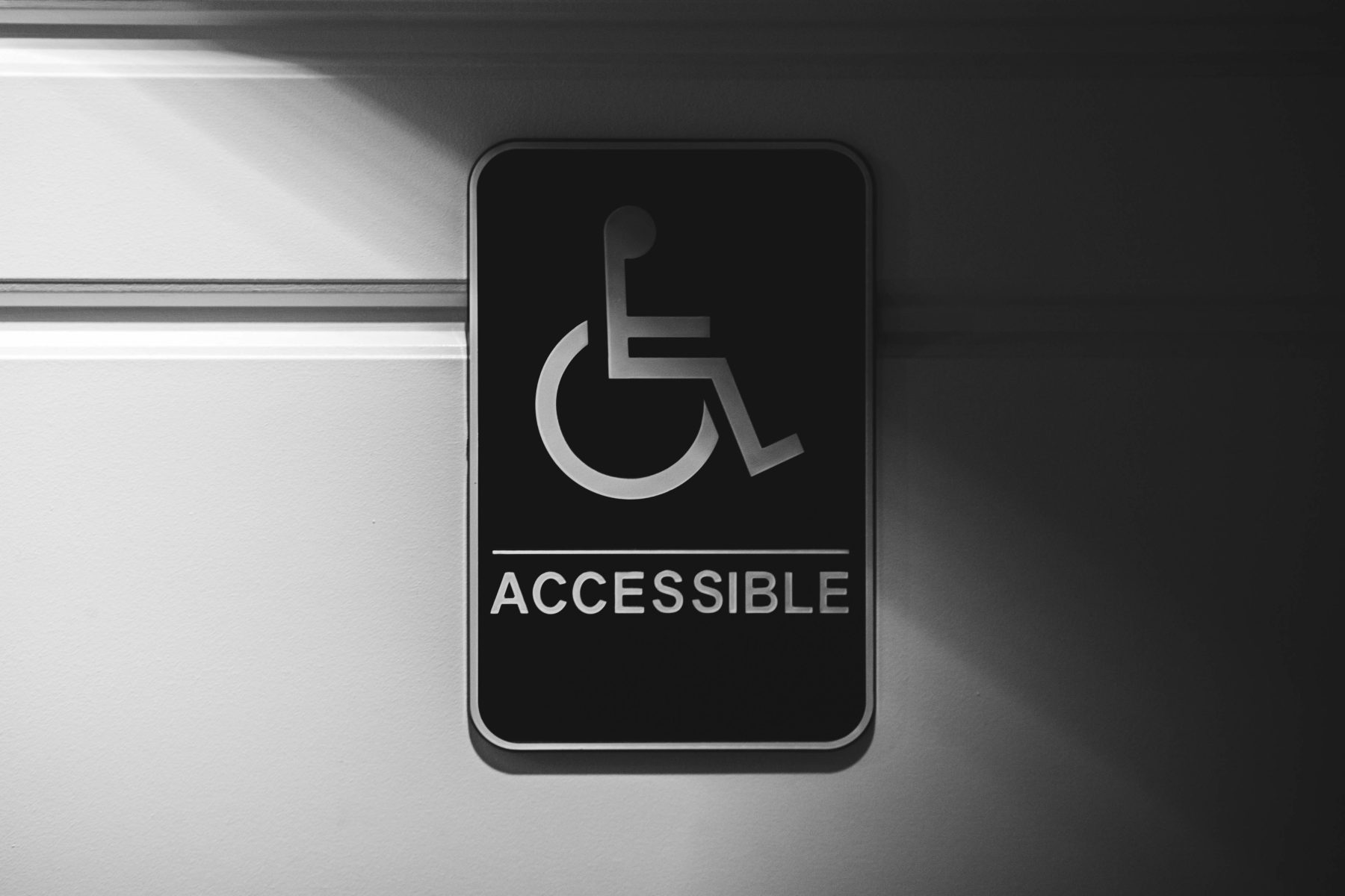 Accessible sign